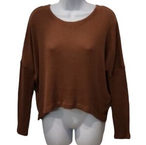 Cape Juby Cropped Slouch Sweater